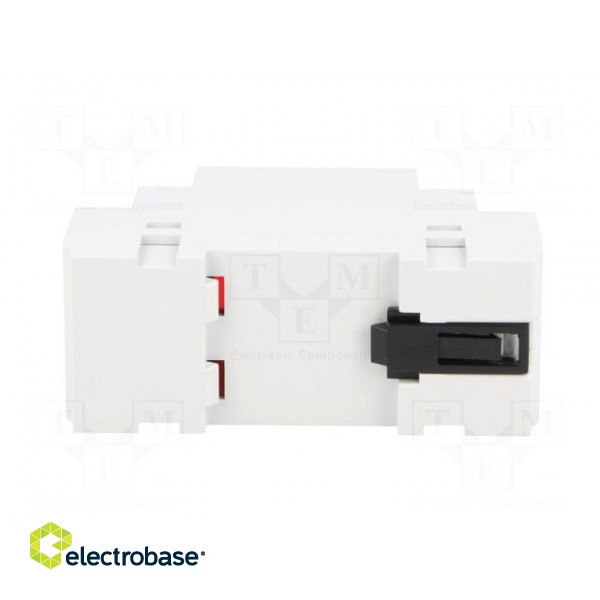 Enclosure: for DIN rail mounting | Y: 90mm | X: 35mm | Z: 65mm | ABS image 5