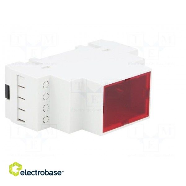 Enclosure: for DIN rail mounting | Y: 90mm | X: 35mm | Z: 65mm | ABS image 8