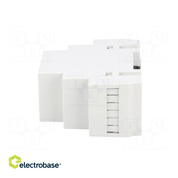 Enclosure: for DIN rail mounting | Y: 90mm | X: 35mm | Z: 65mm | ABS paveikslėlis 3