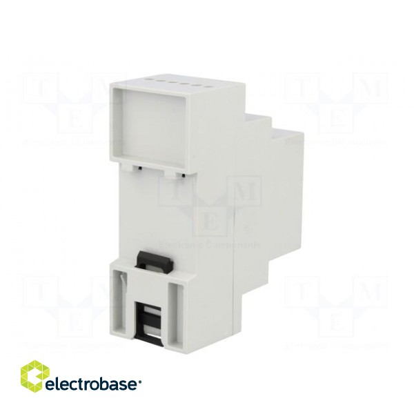 Enclosure: for DIN rail mounting | Y: 90mm | X: 35mm | Z: 71mm | noryl image 6