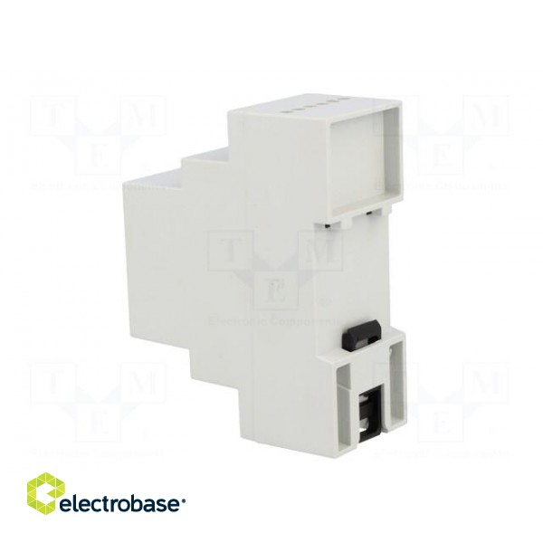 Enclosure: for DIN rail mounting | Y: 90mm | X: 35mm | Z: 71mm | noryl image 4