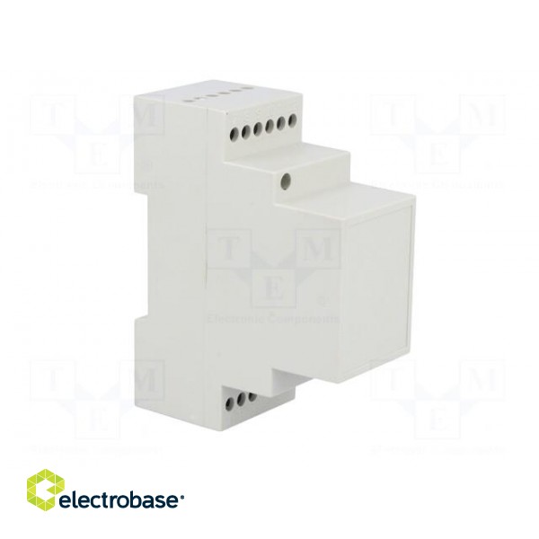 Enclosure: for DIN rail mounting | Y: 90mm | X: 35mm | Z: 71mm | noryl image 8