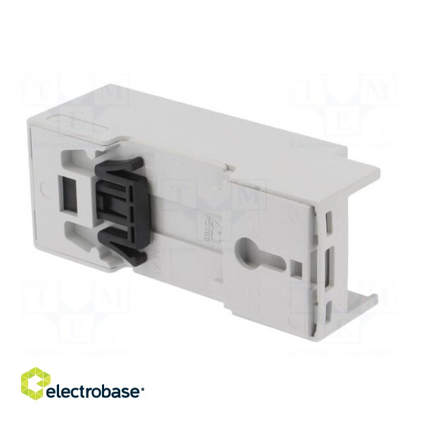 Enclosure: for DIN rail mounting | Y: 90mm | X: 36.1mm | Z: 32.2mm | ABS image 7