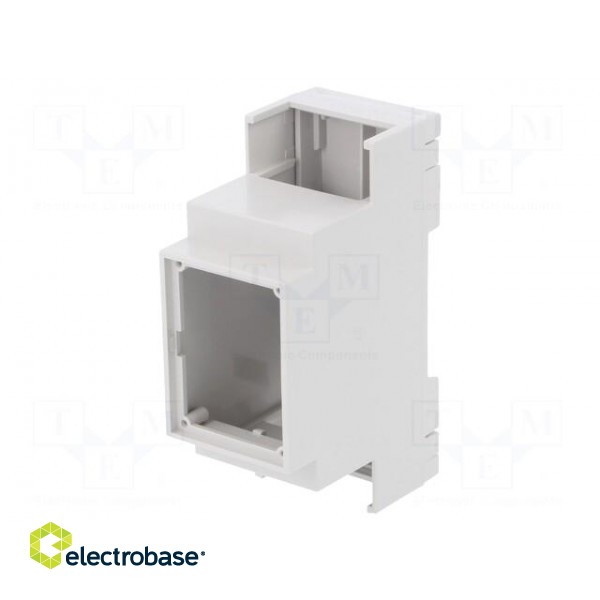 Enclosure: for DIN rail mounting | Y: 90mm | X: 36.2mm | Z: 53mm | PPO paveikslėlis 1