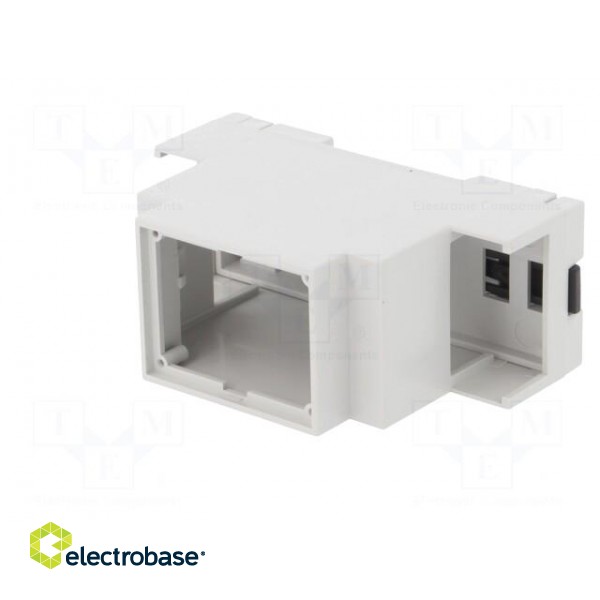 Enclosure: for DIN rail mounting | Y: 90mm | X: 36.2mm | Z: 53mm | PPO paveikslėlis 3