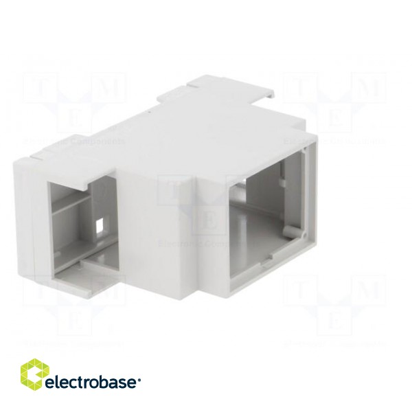 Enclosure: for DIN rail mounting | Y: 90mm | X: 36.2mm | Z: 53mm | PPO фото 9