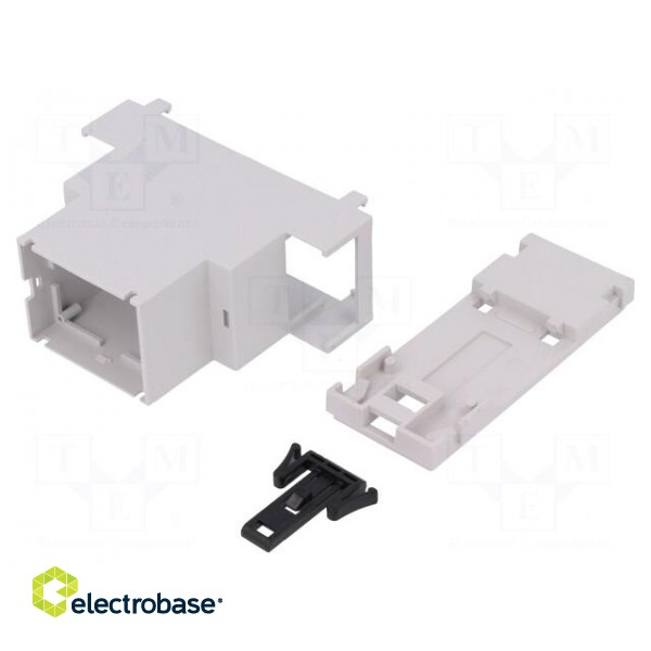 Enclosure: for DIN rail mounting | Y: 90mm | X: 36.2mm | Z: 68mm | PPO image 2