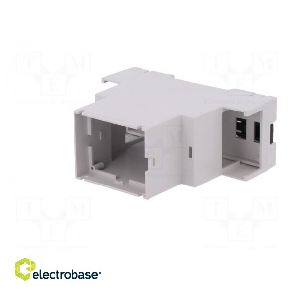 Enclosure: for DIN rail mounting | Y: 90mm | X: 36.2mm | Z: 68mm | PPO image 3