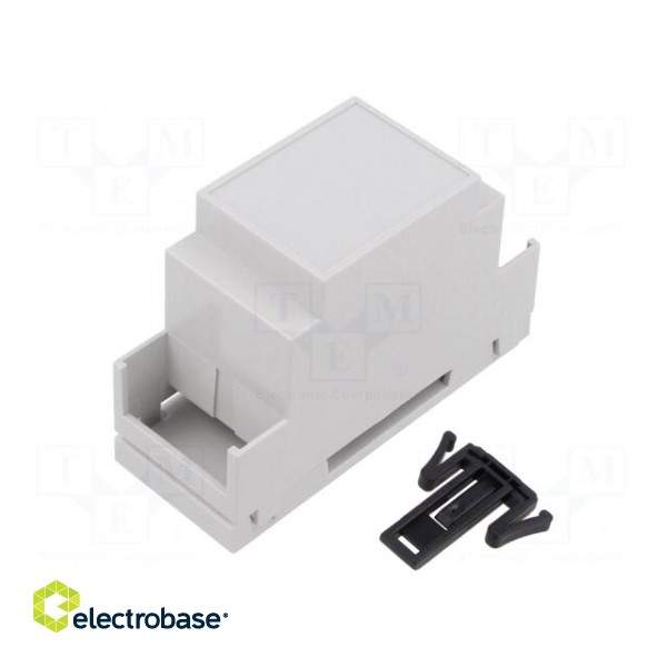 Enclosure: for DIN rail mounting | Y: 90mm | X: 36mm | Z: 58mm | PPO фото 1