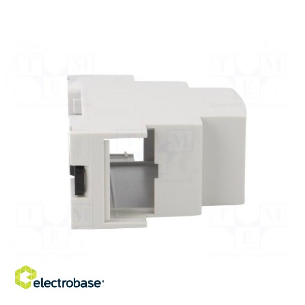 Enclosure: for DIN rail mounting | Y: 90mm | X: 36mm | Z: 67mm | grey image 7