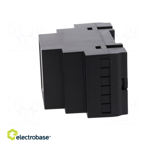 Enclosure: for DIN rail mounting | Y: 90mm | X: 52mm | Z: 65mm | ABS фото 3