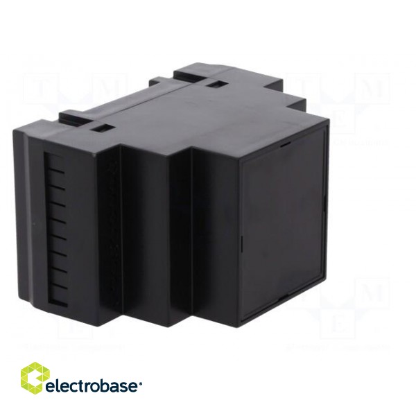 Enclosure: for DIN rail mounting | Y: 90mm | X: 52mm | Z: 65mm | ABS image 8