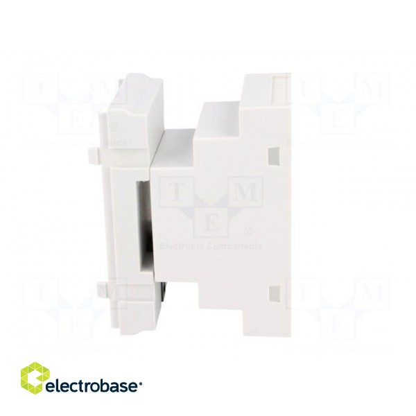 Enclosure: for DIN rail mounting | Y: 90mm | X: 52mm | Z: 65mm | grey image 9