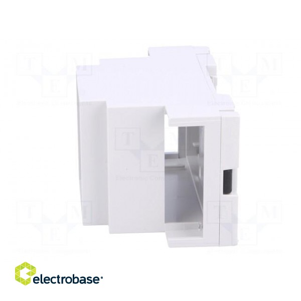 Enclosure: for DIN rail mounting | Y: 90mm | X: 53.2mm | Z: 53mm | PPO image 4