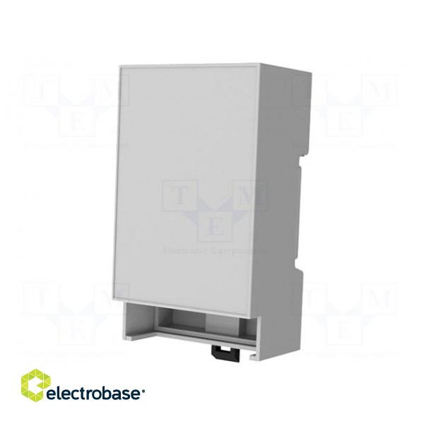 Enclosure: for DIN rail mounting | Y: 90mm | X: 53.3mm | Z: 32mm | grey
