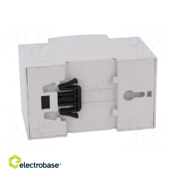 Enclosure: for DIN rail mounting | Y: 90mm | X: 53.5mm | Z: 53mm | ABS paveikslėlis 6