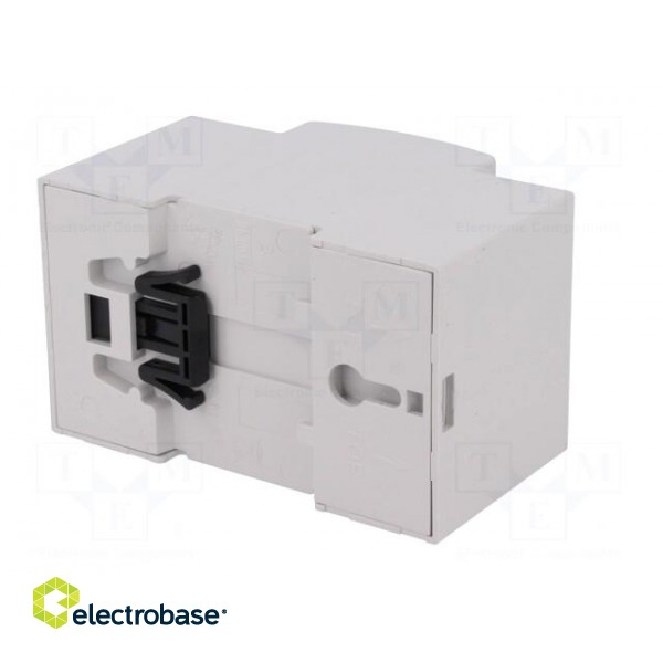 Enclosure: for DIN rail mounting | Y: 90mm | X: 53.5mm | Z: 53mm | ABS фото 7