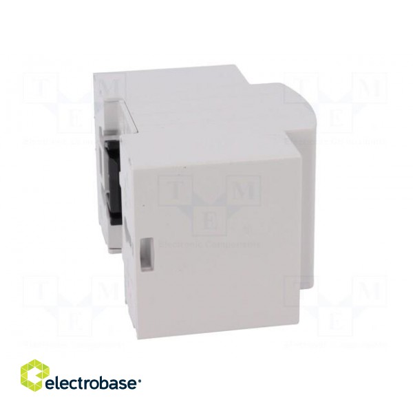 Enclosure: for DIN rail mounting | Y: 90mm | X: 53.5mm | Z: 53mm | ABS image 8
