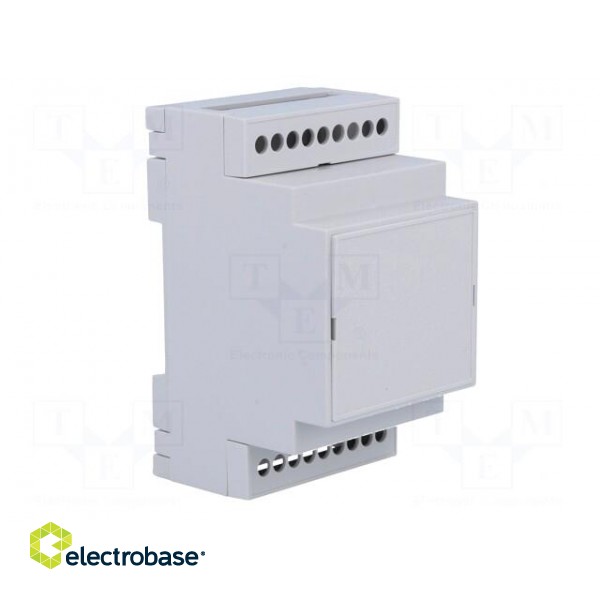 Enclosure: for DIN rail mounting | Y: 90mm | X: 53mm | Z: 53mm | PPO image 8