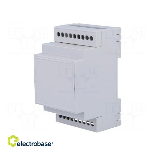 Enclosure: for DIN rail mounting | Y: 90mm | X: 53mm | Z: 53mm | PPO фото 1