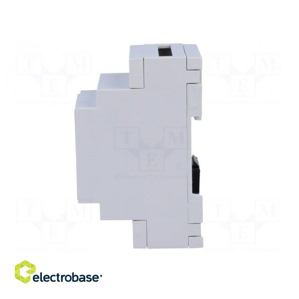 Enclosure: for DIN rail mounting | Y: 90mm | X: 53mm | Z: 53mm | PPO фото 3