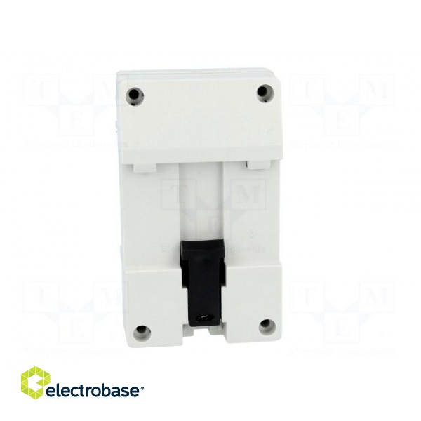 Enclosure: for DIN rail mounting | Y: 90mm | X: 53mm | Z: 71mm | ABS image 5