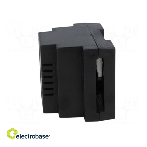 Enclosure: for DIN rail mounting | Y: 90mm | X: 65mm | Z: 70mm | ABS image 3