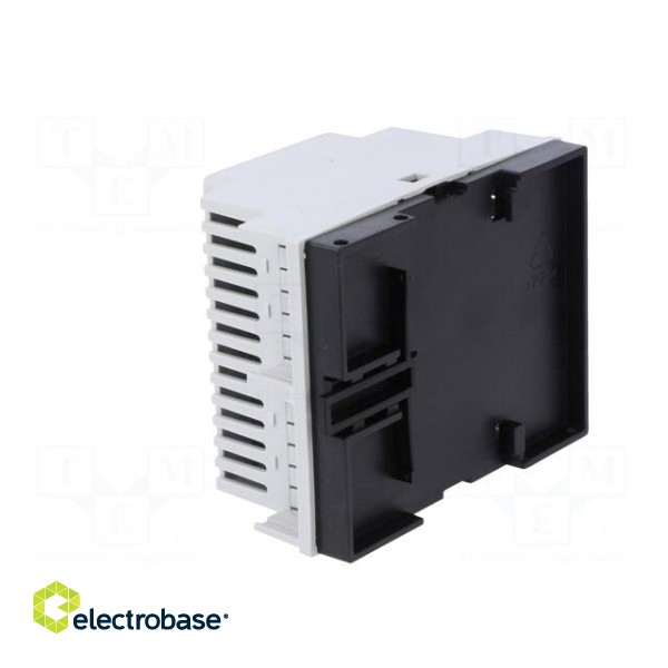 Enclosure: for DIN rail mounting | Y: 90mm | X: 70mm | Z: 58mm | grey image 4