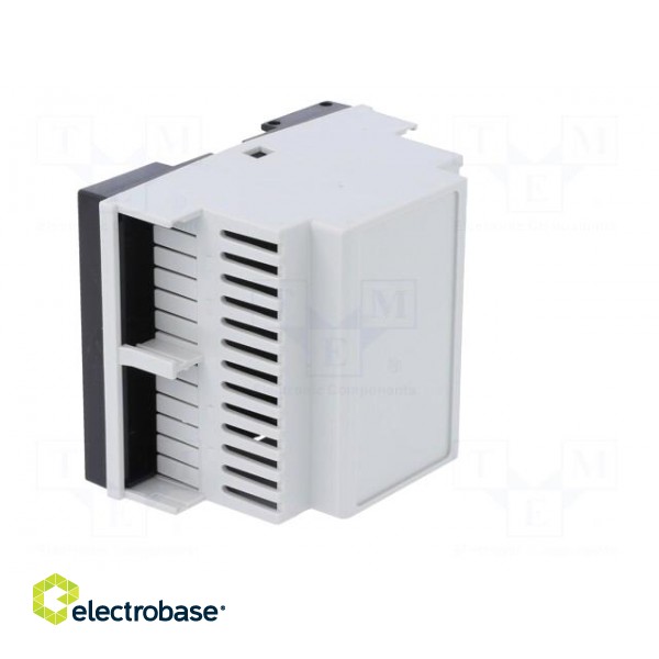 Enclosure: for DIN rail mounting | Y: 90mm | X: 70mm | Z: 58mm | grey image 8