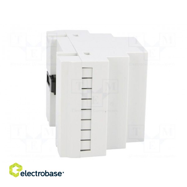 Enclosure: for DIN rail mounting | Y: 90mm | X: 70mm | Z: 65mm | ABS image 7