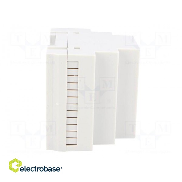 Enclosure: for DIN rail mounting | Y: 90mm | X: 70mm | Z: 65mm | grey image 7
