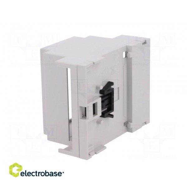 Enclosure: for DIN rail mounting | Y: 90mm | X: 71.2mm | Z: 53mm | PPO фото 5