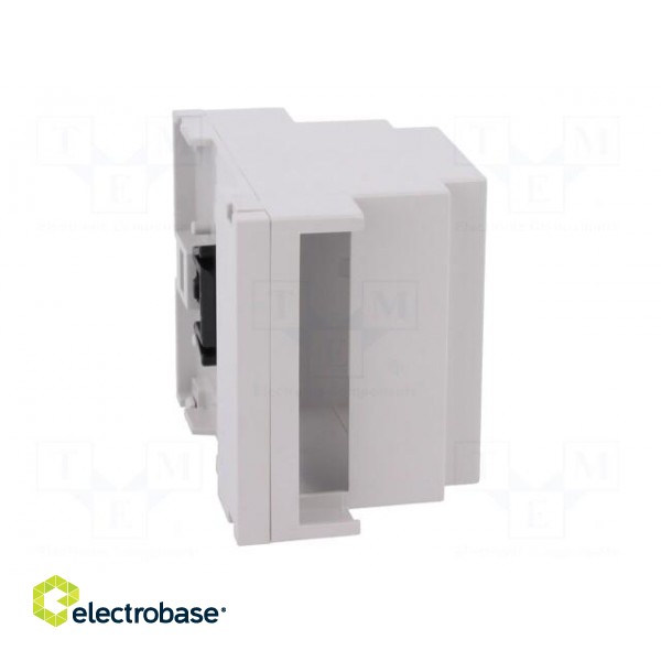 Enclosure: for DIN rail mounting | Y: 90mm | X: 71.2mm | Z: 53mm | PPO paveikslėlis 8