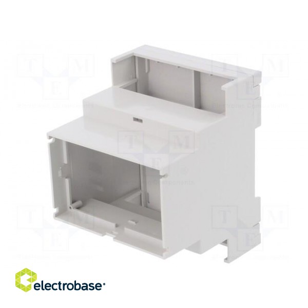 Enclosure: for DIN rail mounting | Y: 90mm | X: 71.2mm | Z: 68mm | PPO paveikslėlis 1