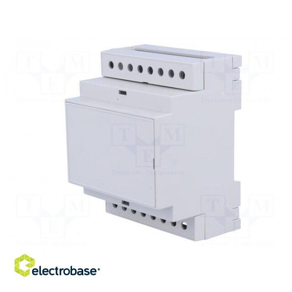 Enclosure: for DIN rail mounting | Y: 90mm | X: 71mm | Z: 53mm | PPO фото 2