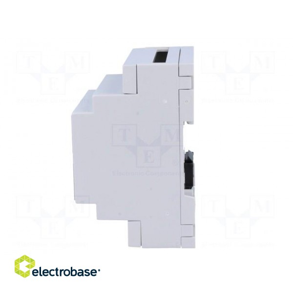 Enclosure: for DIN rail mounting | Y: 90mm | X: 71mm | Z: 53mm | PPO paveikslėlis 3