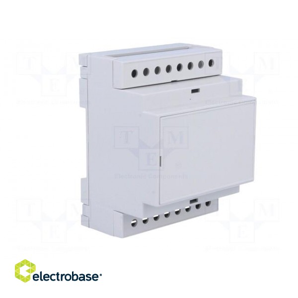 Enclosure: for DIN rail mounting | Y: 90mm | X: 71mm | Z: 53mm | PPO paveikslėlis 8