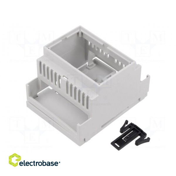 Enclosure: for DIN rail mounting | Y: 90mm | X: 71mm | Z: 58mm | PPO