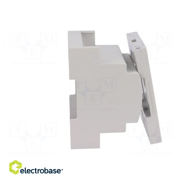 Enclosure: for DIN rail mounting | Y: 90mm | X: 71mm | Z: 53mm | ABS фото 6