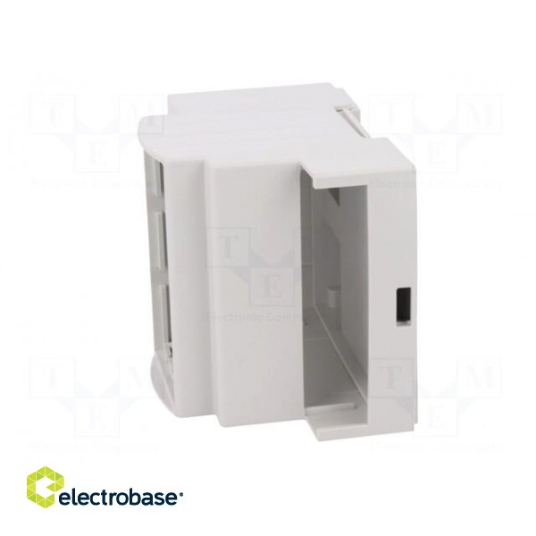 Enclosure: for DIN rail mounting | Y: 90mm | X: 71mm | Z: 53mm | ABS фото 4