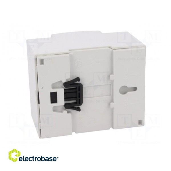 Enclosure: for DIN rail mounting | Y: 90mm | X: 71mm | Z: 53mm | ABS image 6