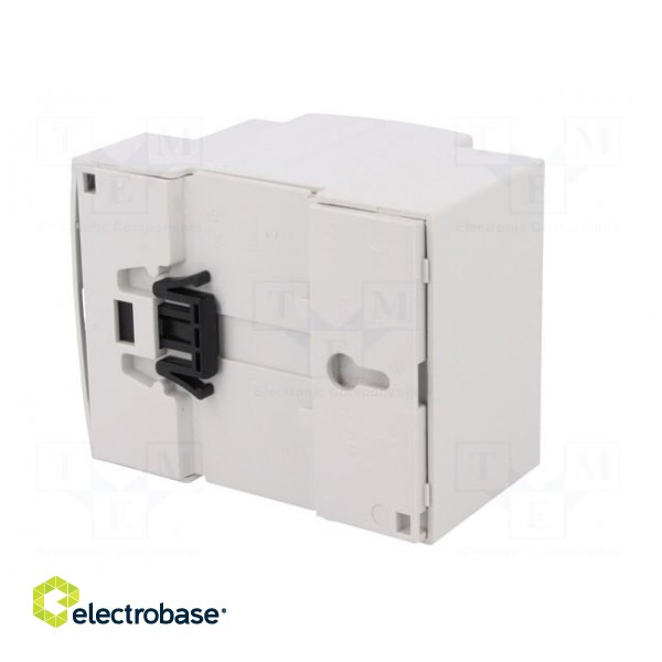 Enclosure: for DIN rail mounting | Y: 90mm | X: 71mm | Z: 53mm | ABS image 7
