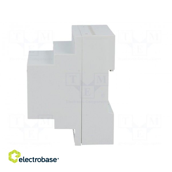 Enclosure: for DIN rail mounting | Y: 90mm | X: 71mm | Z: 71mm | noryl image 3