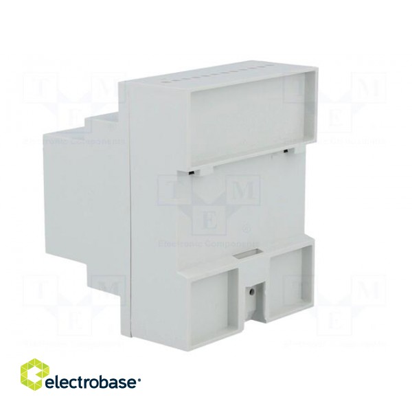 Enclosure: for DIN rail mounting | Y: 90mm | X: 71mm | Z: 71mm | noryl image 4