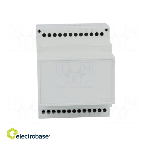 Enclosure: for DIN rail mounting | Y: 90mm | X: 71mm | Z: 71mm | noryl image 9