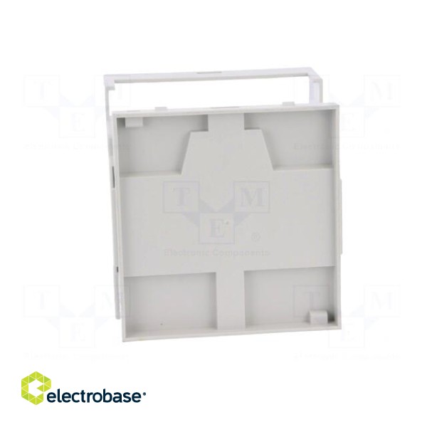 Enclosure: for DIN rail mounting | Y: 90mm | X: 87.8mm | Z: 62mm | grey image 8