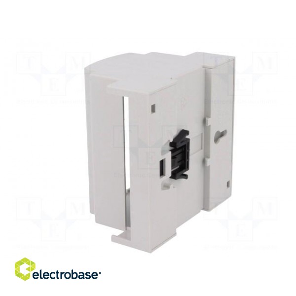 Enclosure: for DIN rail mounting | Y: 90mm | X: 87.8mm | Z: 62mm | grey image 5