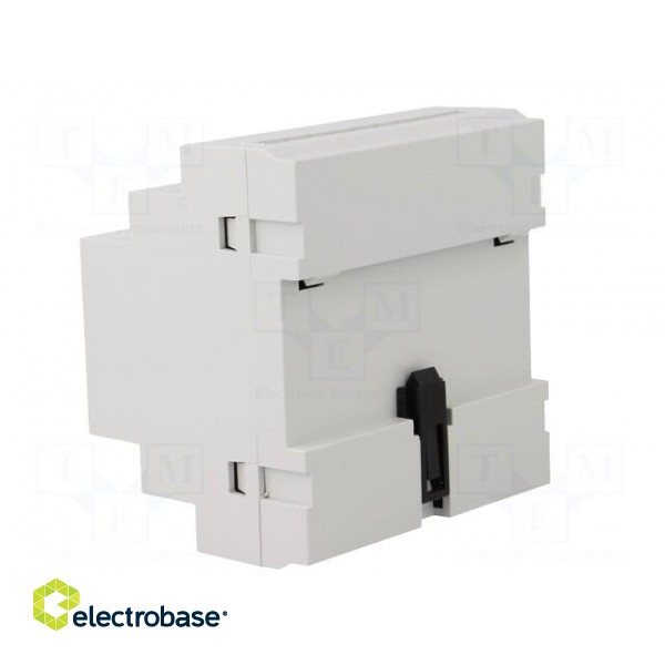 Enclosure: for DIN rail mounting | Y: 90mm | X: 87mm | Z: 65mm | ABS фото 4