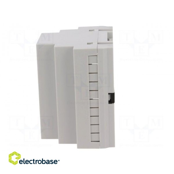 Enclosure: for DIN rail mounting | Y: 90mm | X: 87mm | Z: 65mm | ABS paveikslėlis 3