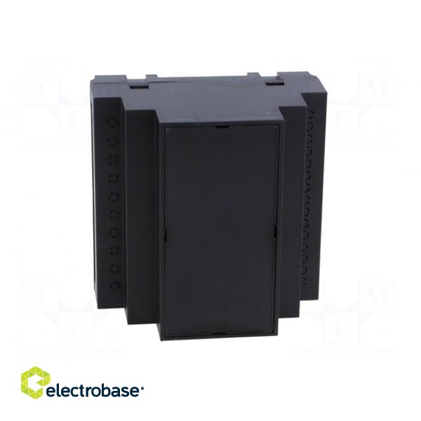 Enclosure: for DIN rail mounting | Y: 90mm | X: 87mm | Z: 65mm | ABS image 9